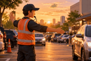 3 Makna Hidup Bagaikan Tukang Parkir, Cocok untuk Para Ayah