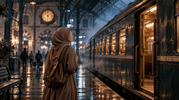 Stasiun yang Sama: Ada Kereta yang Membawamu ke Waktu yang Salah
